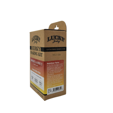 Jerky Making Kit | Pack of 3 | 12 oz. Box | Sweet & Spicy Flavor | Perfect Blend Of Teriyaki, Brown Sugar, & A Dash Of Red Pepper Heat | Detailed Instructions Included | Sweet And Savory Flavor | Fun Family Project | Seasons 20 LBS. Of Meat